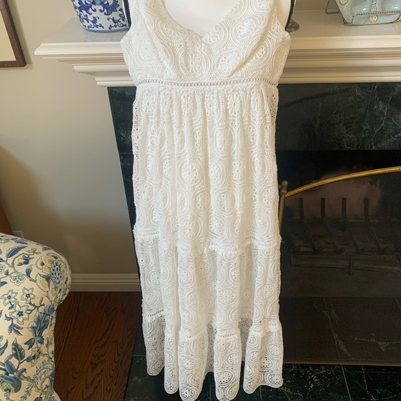 Trina Turk White Eyelet Backyard Dress - Picture 4 of 13